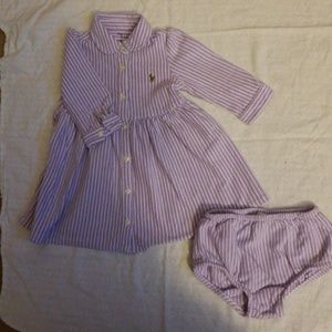 Baby polo dress